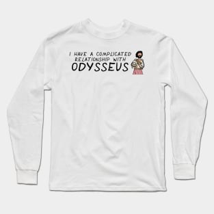 Greek Myth Comix -  Odysseus: it's complicated Long Sleeve T-Shirt